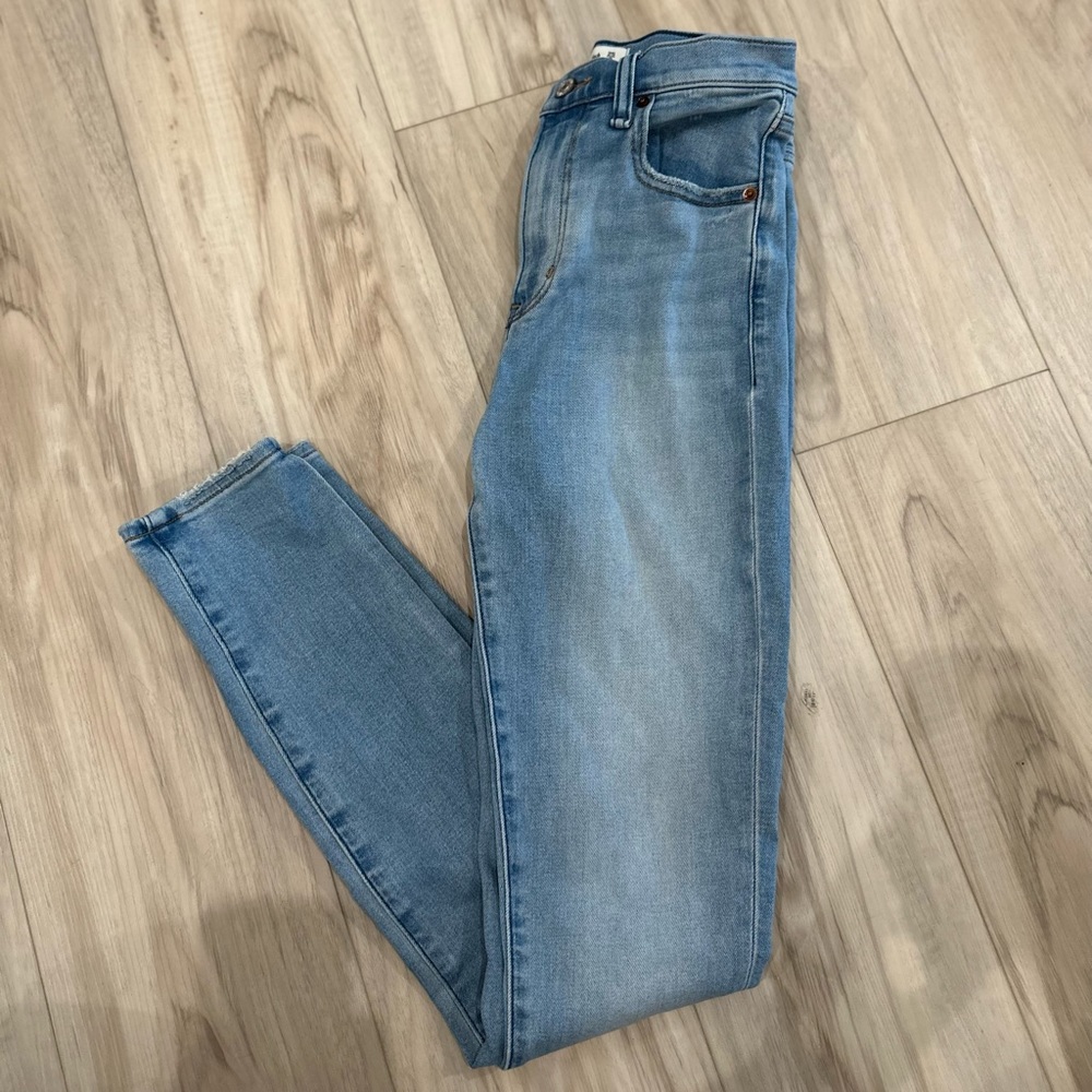 ABERCROMBIE & FITCH High waist super skinny jeans